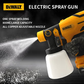 DEWALT Electric Spray Paint Gun 800ML Cordless Paint Sprayer Electric Paint Spray Paint Gun / UK Power Tool